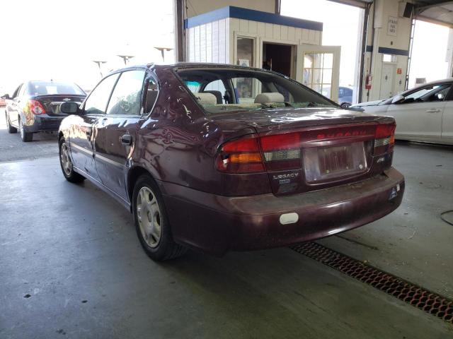 Photo 3 from auction – 2001 SUBARU LEGACY L with VIN 4S3BE635417203261