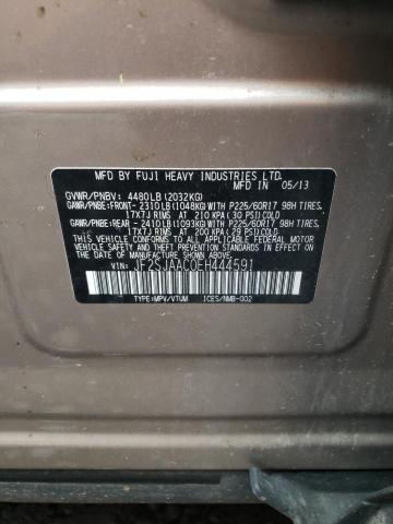 Photo 10 from auction – 2014 SUBARU FORESTER 2 with VIN JF2SJAAC0EH444591