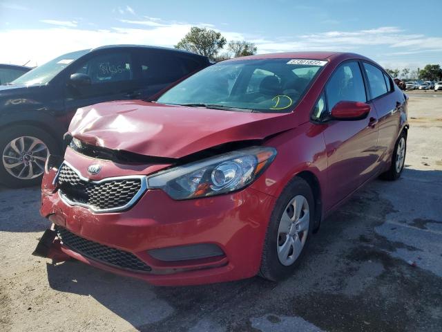 Photo 2 from auction – 2016 KIA FORTE LX with VIN KNAFK4A63G5487736