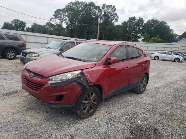 Photo 2 from auction – 2014 HYUNDAI TUCSON GLS with VIN KM8JU3AG3EU791027
