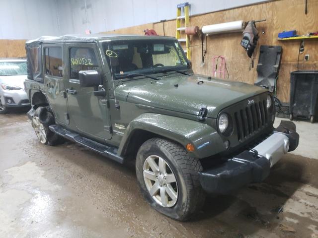 JEEP WRANGLER U 2015 with VIN 1C4BJWEG7FL585925 - Photo from auction