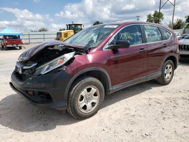 Photo 2 from auction – 2015 HONDA CR-V LX with VIN 5J6RM4H31FL015447