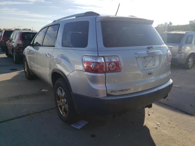 Photo 3 from auction – 2011 GMC ACADIA SLE with VIN 1GKKVNED0BJ238919