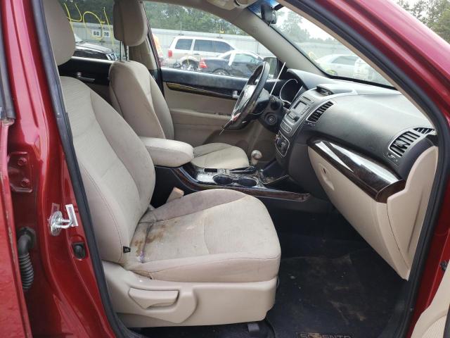 Photo 5 from auction – 2015 KIA SORENTO LX with VIN 5XYKT3A61FG631234