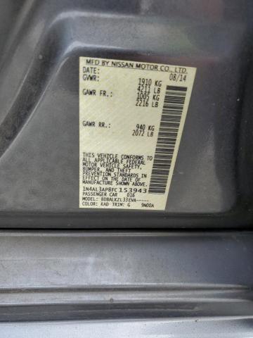 Photo 10 from auction – 2015 NISSAN ALTIMA 2.5 with VIN 1N4AL3AP8FC153943
