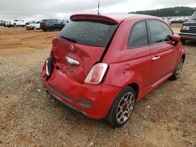 Photo 4 from auction – 2012 FIAT 500 SPORT with VIN 3C3CFFBR8CT365581