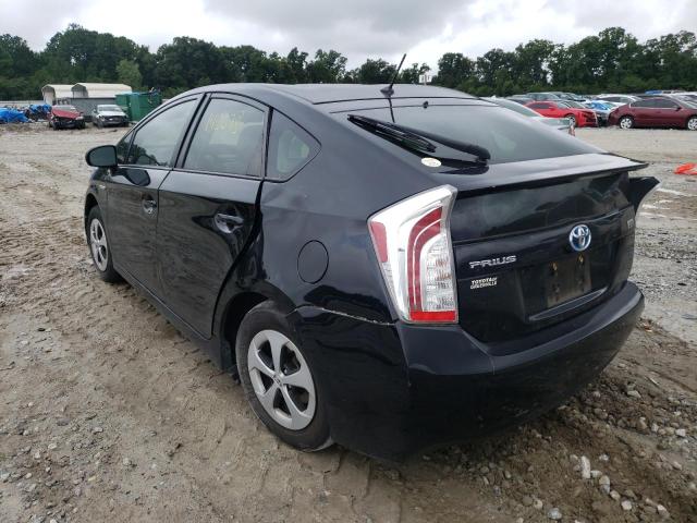 Photo 3 from auction – 2015 TOYOTA PRIUS with VIN JTDKN3DU8F0453090
