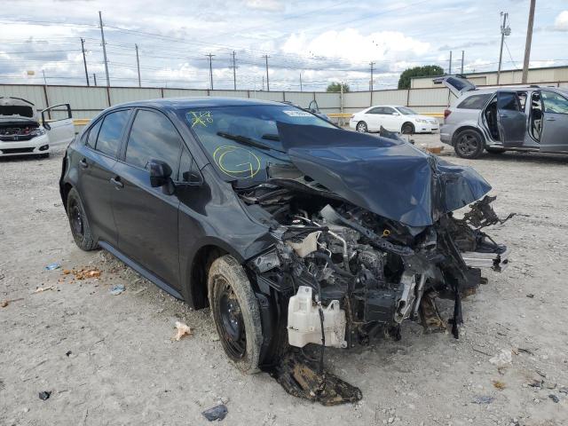 TOYOTA COROLLA LE 2021 with VIN JTDEPMAE9MJ172465 - Photo from auction