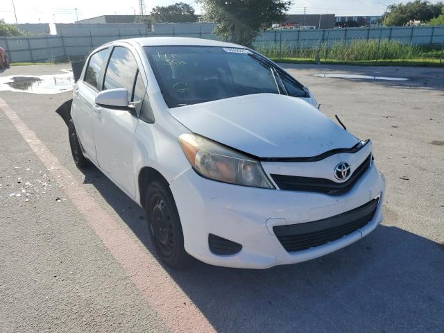 TOYOTA YARIS 2012 with VIN JTDKTUD32CD516045 - Photo from auction