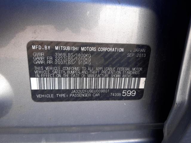Photo 10 from auction – 2014 MITSUBISHI LANCER ES/ with VIN JA32U2FU9EU009801