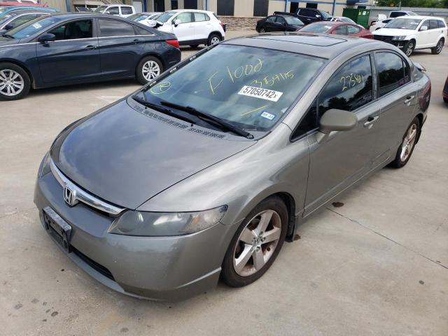 Photo 2 from auction – 2008 HONDA CIVIC EX with VIN 2HGFA16858H354115