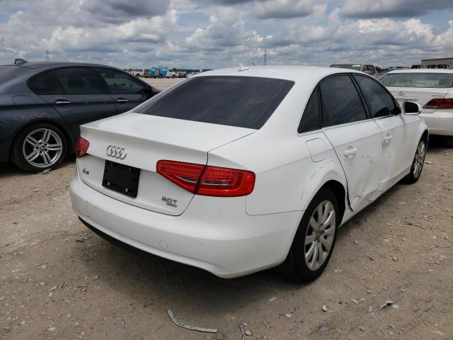 Photo 4 from auction – 2013 AUDI A4 PREMIUM with VIN WAUBFAFL9DN027637