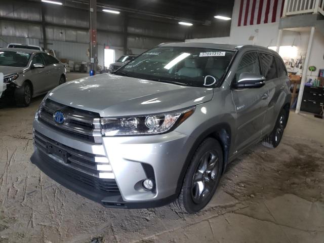 Photo 2 from auction – 2017 TOYOTA HIGHLANDER with VIN 5TDDGRFH8HS035490