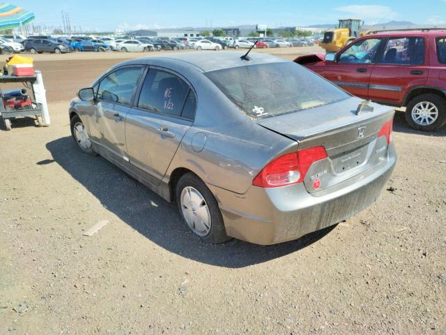Photo 3 from auction – 2007 HONDA CIVIC HYBR with VIN JHMFA36237S005398