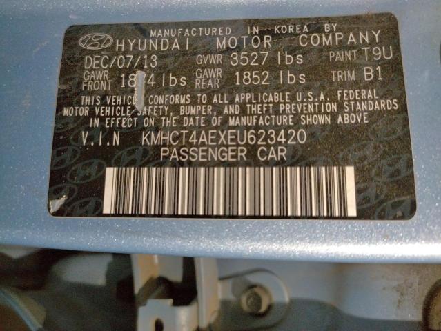 Photo 10 from auction – 2014 HYUNDAI ACCENT GLS with VIN KMHCT4AEXEU623420