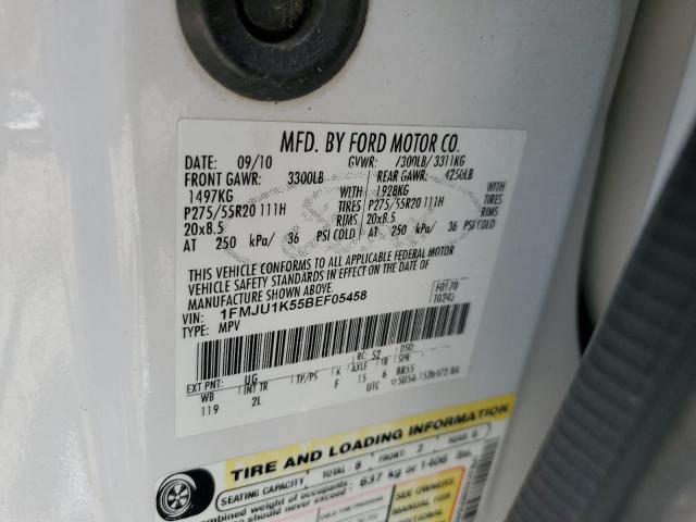 Photo 10 from auction – 2011 FORD EXPEDITION with VIN 1FMJU1K55BEF05458