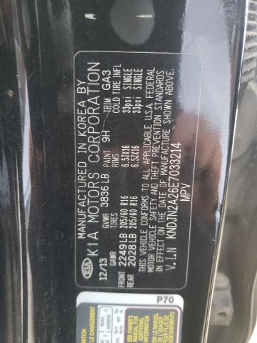 Photo 10 from auction – 2014 KIA SOUL with VIN KNDJN2A26E7033214
