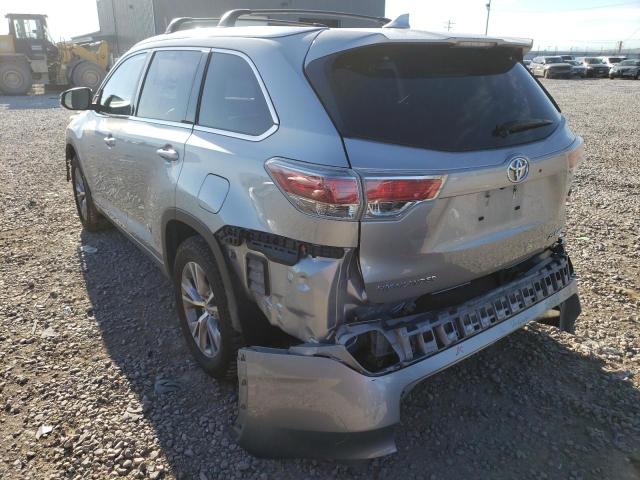 Photo 3 from auction – 2015 TOYOTA HIGHLANDER with VIN 5TDJKRFH7FS196573