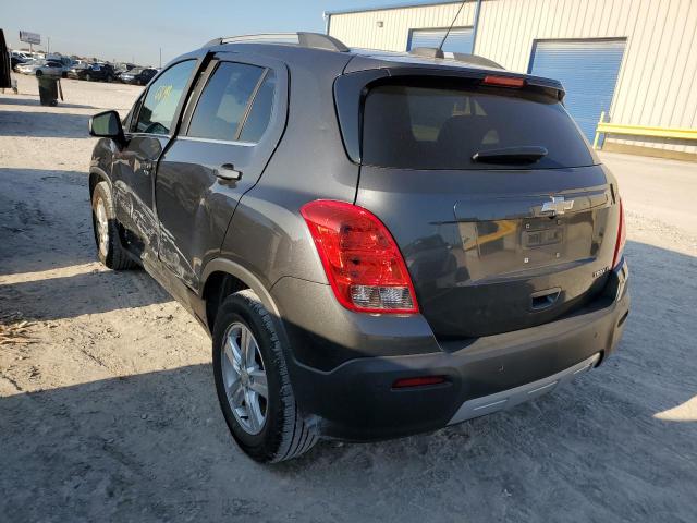 Photo 3 from auction – 2016 CHEVROLET TRAX 1LT with VIN 3GNCJLSB4GL278480