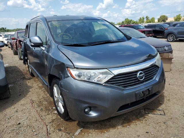 NISSAN QUEST S 2014 with VIN JN8AE2KP6E9104107 - Photo from auction