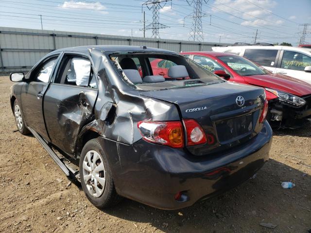 Photo 3 from auction – 2009 TOYOTA COROLLA BA with VIN 1NXBU40E79Z020604