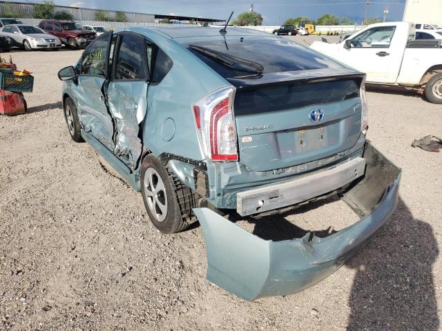 Photo 3 from auction – 2014 TOYOTA PRIUS with VIN JTDKN3DU1E1779659
