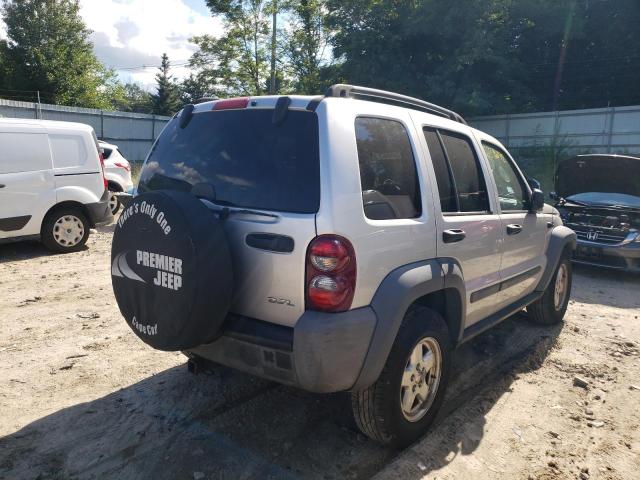 Photo 4 from auction – 2007 JEEP LIBERTY SP with VIN 1J4GL48KX7W537351