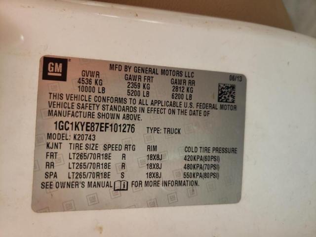 Photo 10 from auction – 2014 CHEVROLET SILVERADO with VIN 1GC1KYE87EF101276
