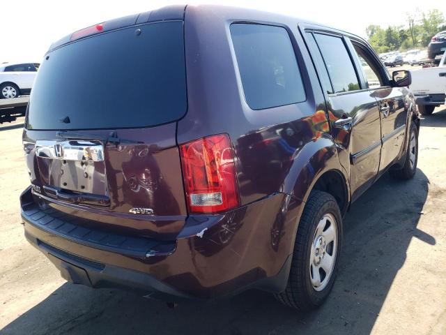 Photo 4 from auction – 2013 HONDA PILOT LX with VIN 5FNYF4H2XDB068151