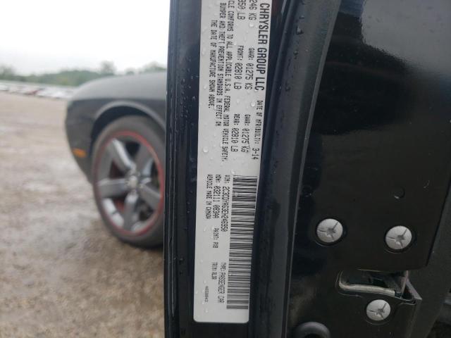 Photo 10 from auction – 2014 DODGE CHALLENGER with VIN 2C3CDYAG3EH246950