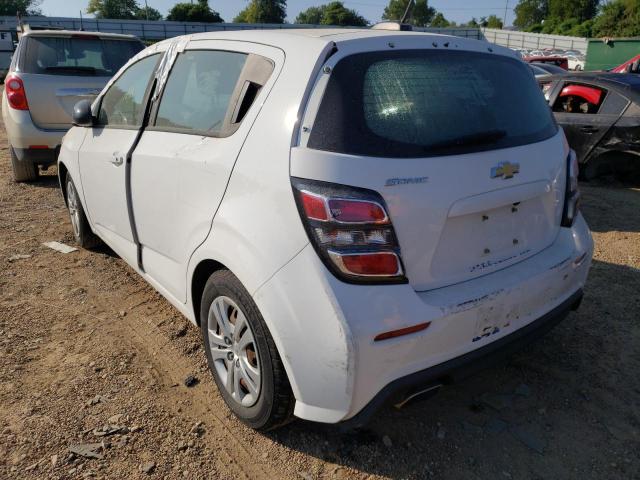 Photo 3 from auction – 2018 CHEVROLET SONIC with VIN 1G1JG6SH6J4105523