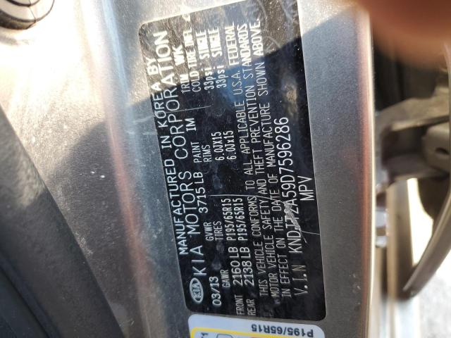 Photo 10 from auction – 2013 KIA SOUL with VIN KNDJT2A59D7596286