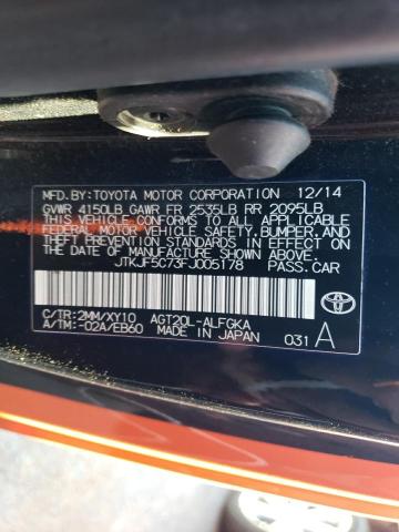 Photo 10 from auction – 2015 TOYOTA SCION TC with VIN JTKJF5C73FJ005178