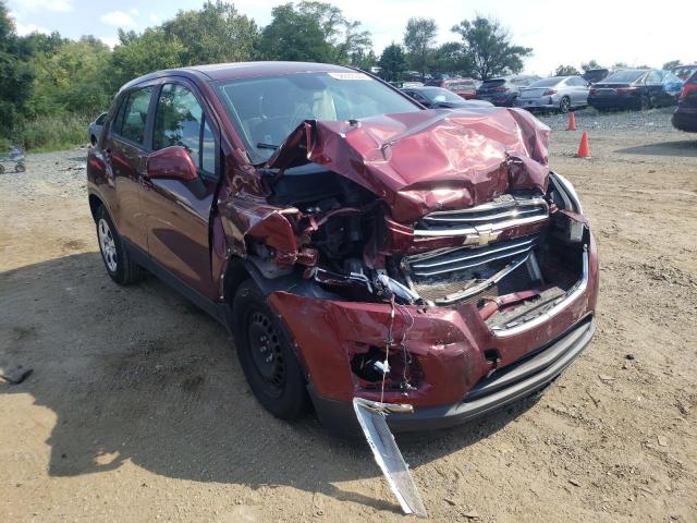 CHEVROLET TRAX LS 2016 with VIN 3GNCJKSB4GL275251 - Photo from auction