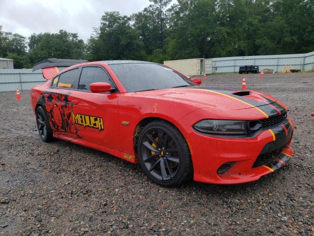 DODGE CHARGER SC 2019 with VIN 2C3CDXGJ4KH734457 - Photo from auction