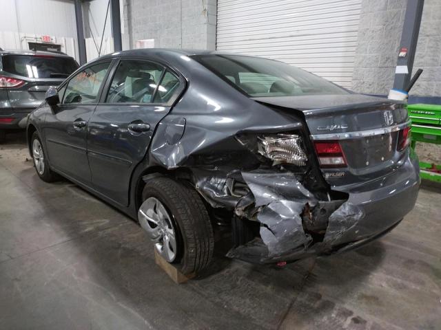 Photo 3 from auction – 2013 HONDA CIVIC LX with VIN 19XFB2F54DE035902
