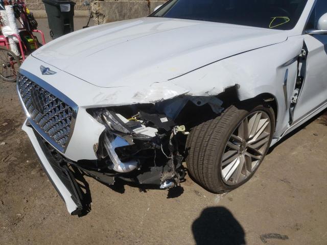 Photo 9 from auction – 2020 GENESIS G70 ELITE with VIN KMTG34LA4LU049136