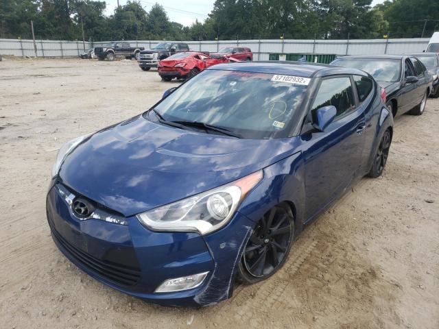 Photo 2 from auction – 2017 HYUNDAI VELOSTER with VIN KMHTC6AD3HU307767