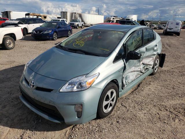 Photo 2 from auction – 2014 TOYOTA PRIUS with VIN JTDKN3DU1E1779659