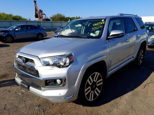 Photo 2 from auction – 2018 TOYOTA 4RUNNER SR with VIN JTEBU5JR8J5552174
