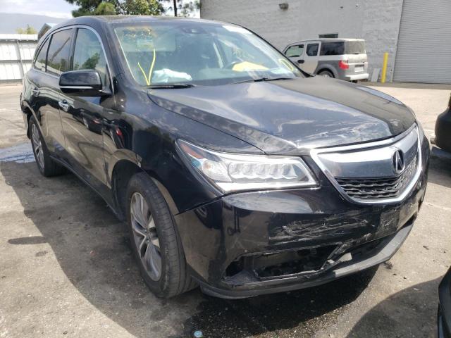 ACURA MDX TECHNO 2016 con VIN 5FRYD3H49GB018328 - Foto de la subasta