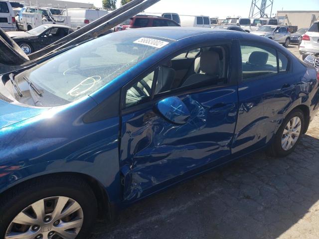 Photo 9 from auction – 2012 HONDA CIVIC LX with VIN 2HGFB2F55CH578955