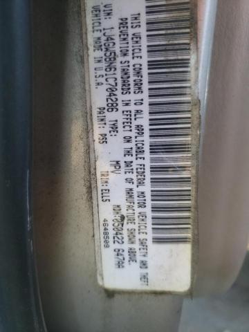 Photo 10 from auction – 2001 JEEP CHEROKEE with VIN 1J4GW58N61C704286