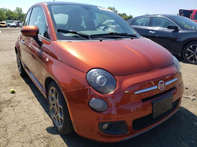 FIAT 500 SPORT 2013 with VIN 3C3CFFBR0DT754619 - Photo from auction