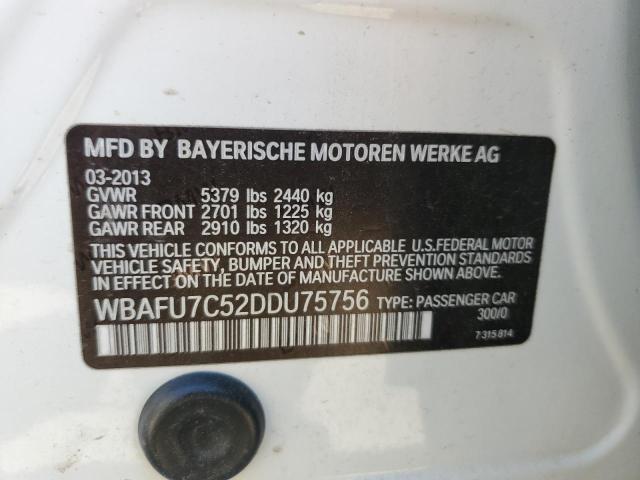 Foto 10 de la subasta – 2013 BMW 535 XI con VIN WBAFU7C52DDU75756