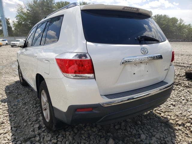 Photo 3 from auction – 2012 TOYOTA HIGHLANDER with VIN 5TDBK3EH7CS140065