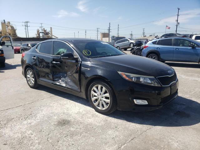 KIA OPTIMA EX 2014 with VIN 5XXGN4A71EG264174 - Photo from auction