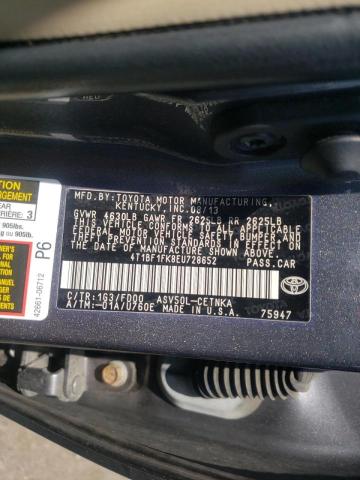 Photo 10 from auction – 2014 TOYOTA CAMRY L with VIN 4T1BF1FK8EU728652