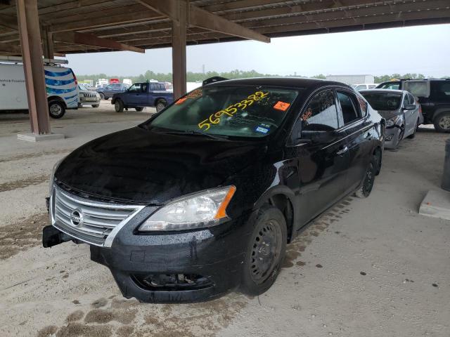 Photo 2 from auction – 2015 NISSAN SENTRA S with VIN 3N1AB7AP3FL674435