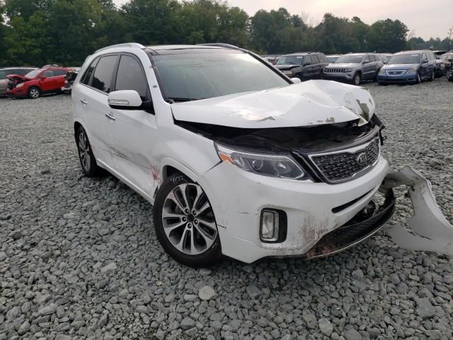 KIA SORENTO SX 2015 with VIN 5XYKW4A75FG647975 - Photo from auction